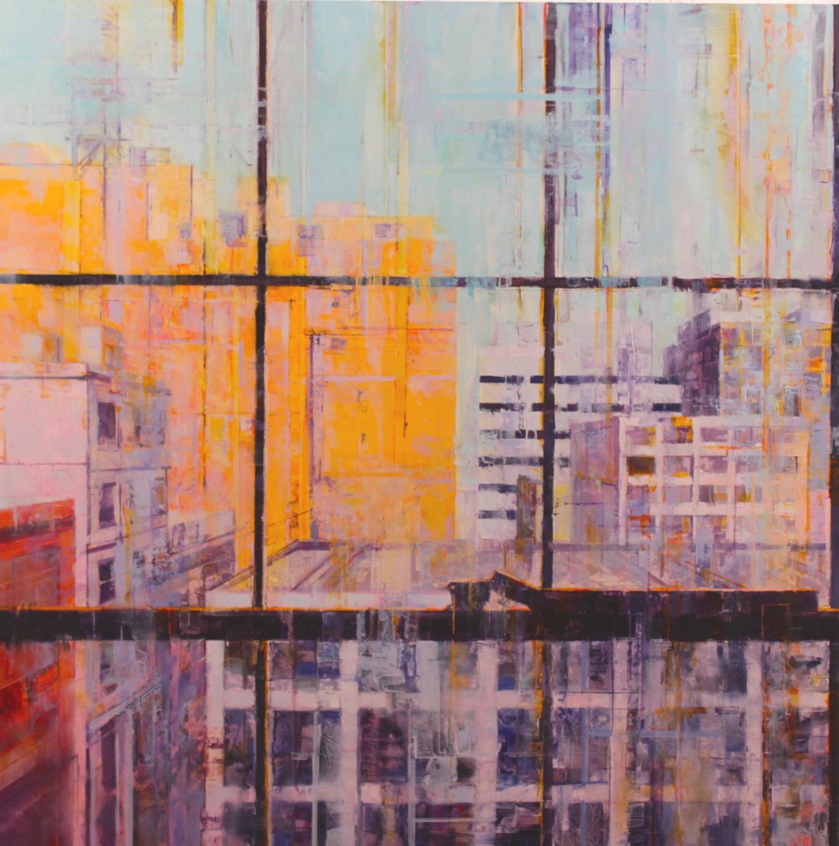 cacciolagallery's tweet photo. There is only one week left to see our Spring Invitational! Come into the gallery this week or next to see these amazing works of art, and make one a part of your collection!
.
.
Michael Bartmann
Urban Grid IV, 2015
Oil on board
36” x  36” https://t.co/RRgczjxuBZ