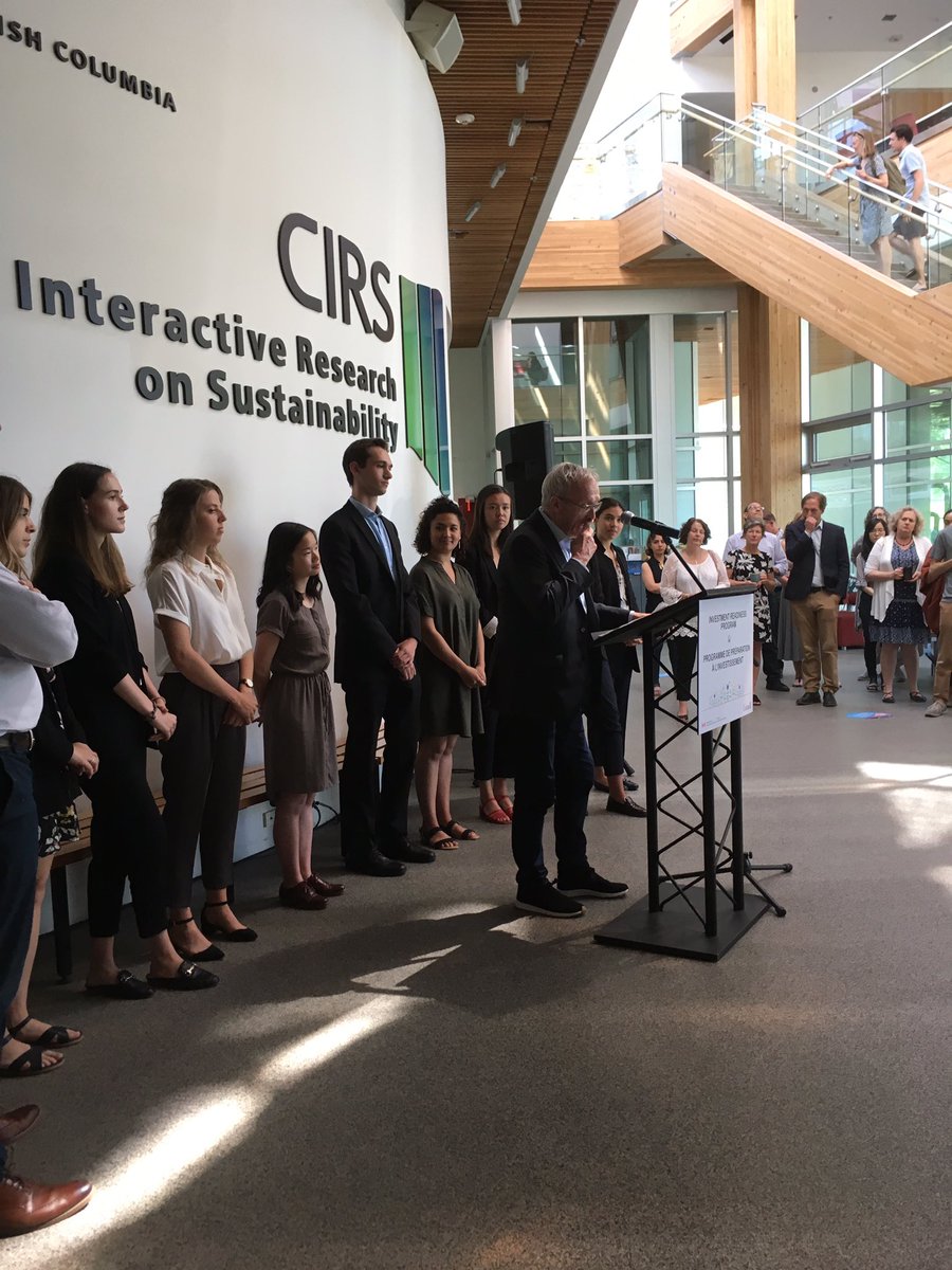 SauderS3i's tweet photo. This morning, we were happy to host an announcement from the federal government on funding from their Investment Readiness Program. https://t.co/Kwo7srYJU7 https://t.co/0ynokBL3MJ