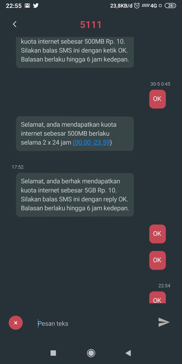 Ohim029's tweet photo. @Telkomsel sudah di balas OK. Ko gaada kelanjutan dari tsel? https://t.co/KvB7LihuRJ