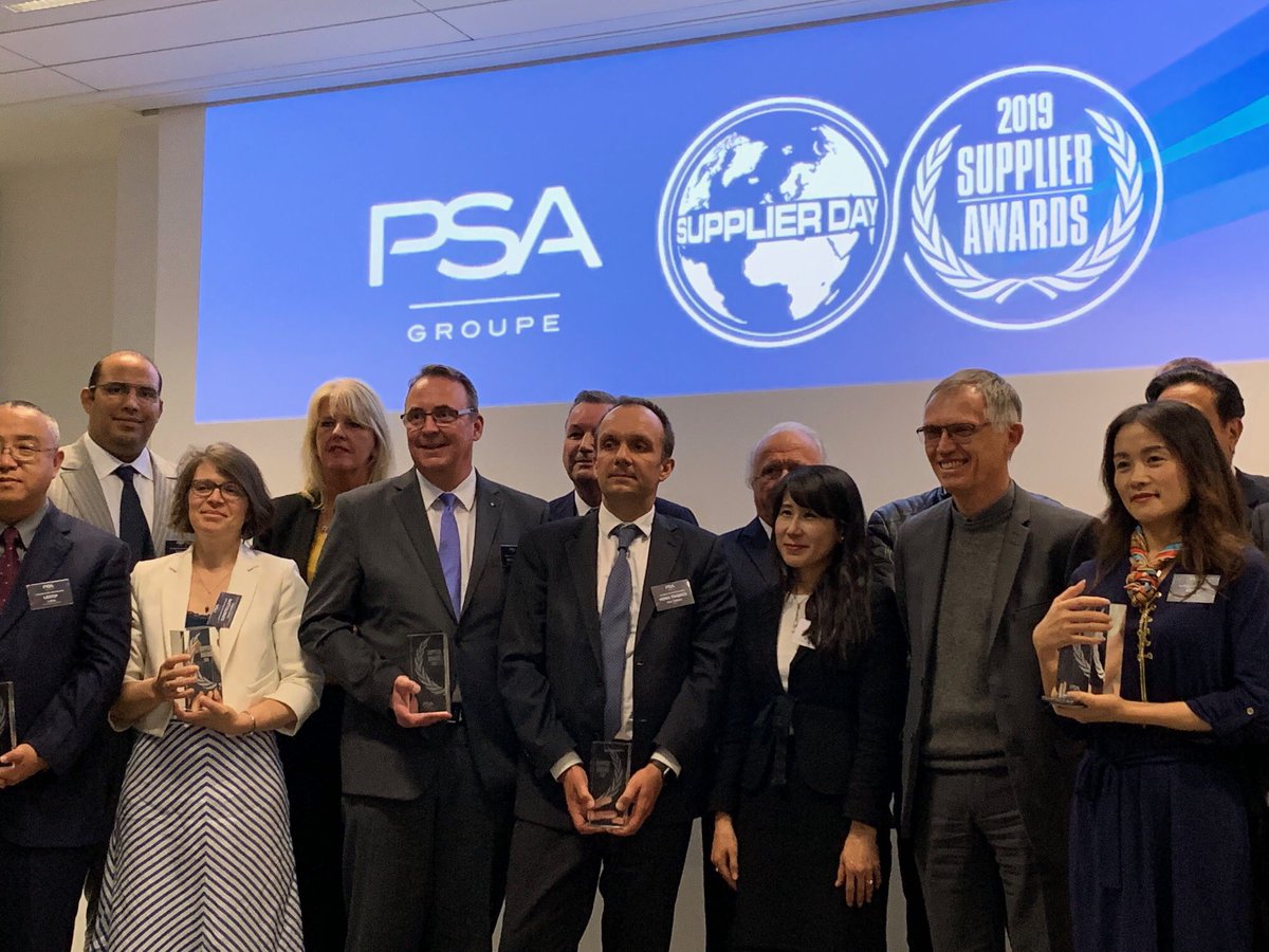 OBS meilleur fournisseur du groupe PSA dans la catégorie Responsabilité Sociale. Bravo à toutes les équipes ! Proud to be OBS ! <a href="/orangebusiness/">Orange Business</a> <a href="/NadineFoulonBel/">Nadine Foulon-Belkacémi</a> <a href="/valerieatlani/">valerie atlani</a> <a href="/HelmReisinger/">Helmut Reisinger</a> <a href="/traissac1/">thomas traissac</a>