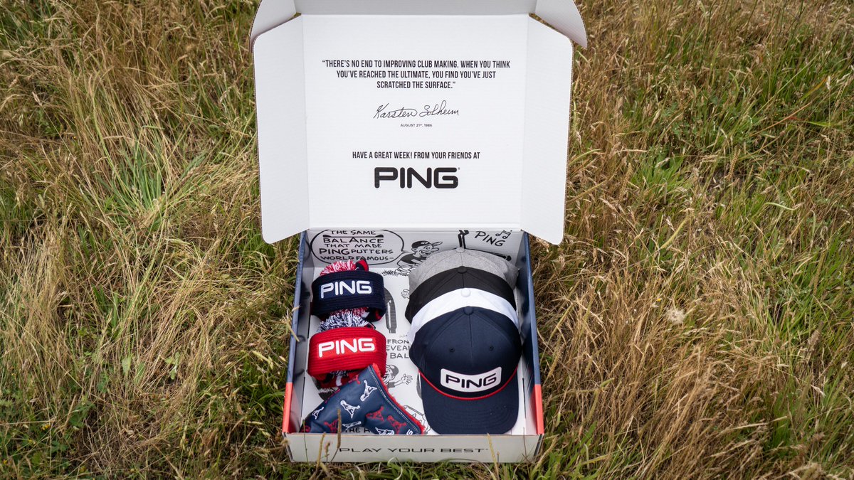 From #TeamPING at Pebble to your front door. 🇺🇸 RETWEET and FOLLOW us for a chance to win an exclusive #USOpen Player Accessory Box. (One random winner will be announced here on Monday, 6/17.)