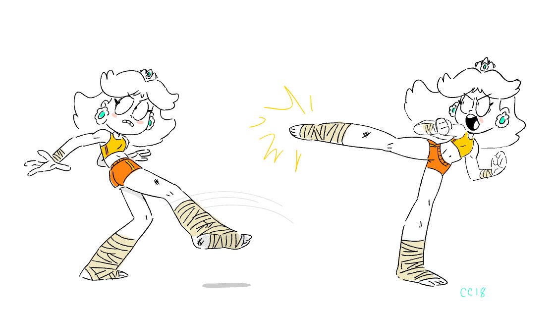 HavocMario's tweet photo. I wanted each Princess to be distinct, so Daisy's skincolor (5) athletic clothing (6) &amp; stronger bodybuild ( Inspired by @Fyre_flye's Supergirl,1) was crucial. I ADORE @Cheyenne_Curtis' Daisy pieces (4) which helped push her rebelious (2), goofy &amp; sincere (3) side beautifully! https://t.co/2nULi5XcM5