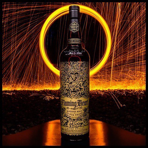 I wish I could take credit for this photo but alas my photography skills are not that good. First released in 2006, Flaming Heart was the first whisky to combine Scotch aged in new French Oak with the peat-fires smoke of Islay Malt.
💫
#whisky #whisky… bit.ly/2WE36Lg