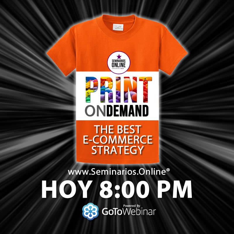 Curso_Bitcoins's tweet photo. 🔴HOY 8:00 pm hora Colombia participen EN VIVO en el evento "Print On Demand. The Best e-Commerce Strategy".
💥 Aprende a VENDER y GANAR ¡YA! SIN tener tienda, sin inventarios, sin dominio, sin tener nada. 
👉 Interesados en participar en el evento GRATUITO, contactar por privado https://t.co/scr7gTtgTx