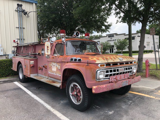 Unityusa's tweet photo. Spotted in the wild: Old Fire Truck that appears to be used for BBQ Company now. Thanks Ben for sharing! We love seeing customer projects using our lights! If you have something you would like us to share send us a message or email pictures to info@unityusa.com https://t.co/k0EDjueOnd