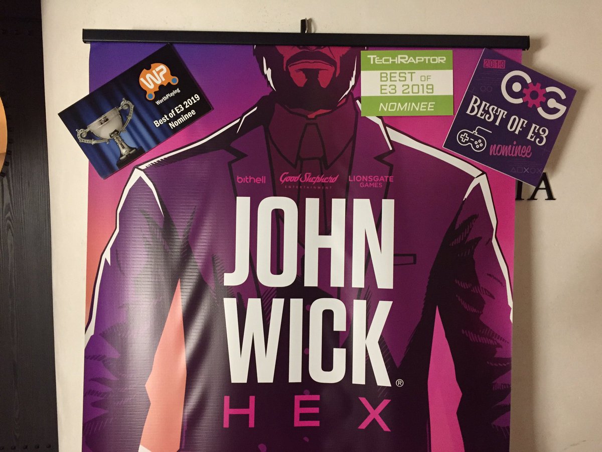 DelectableDoyle's tweet photo. E3 GOERS — If you have not yet checked out John Wick Hex you are 100% absolutely blowing it https://t.co/LPnC7SauBa