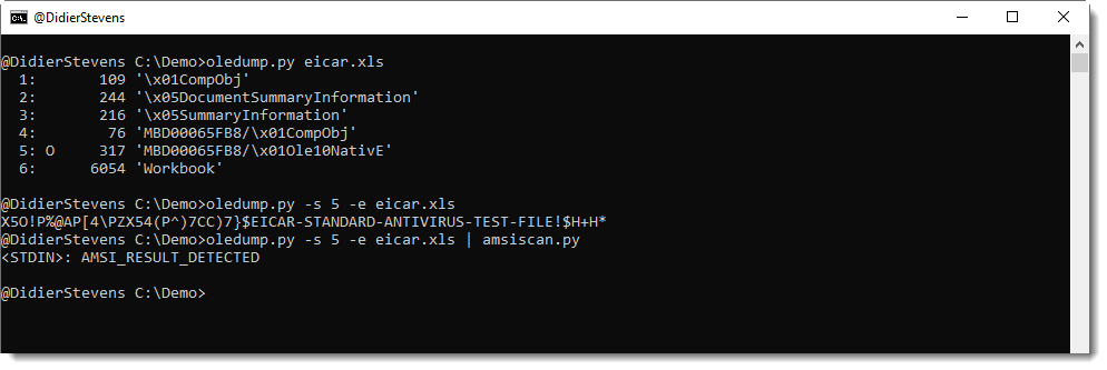 New blog post "New Tool: amsiscan.py" blog.didierstevens.com/2019/06/13/new…