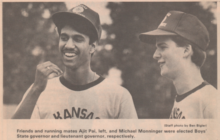 30 years ago this month, about 600 Kansas high school boys elected an awkward, gangly 16 year old from Parsons to be Governor of <a href="/KSBoysState/">Boys State of Kansas</a>. It was a transformative experience for me, and the memories have lasted a lifetime. Thanks to <a href="/AmericanLegion/">The American Legion</a> for this terrific program!