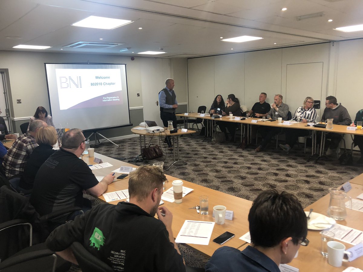 We meet again. Our group of business owners are aiming for a group with 50+ members sharing £5million of business amongst us. 

Want to come next week? Pop a comment or message is for more details. 

Every Thursday at 4.30pm 👌