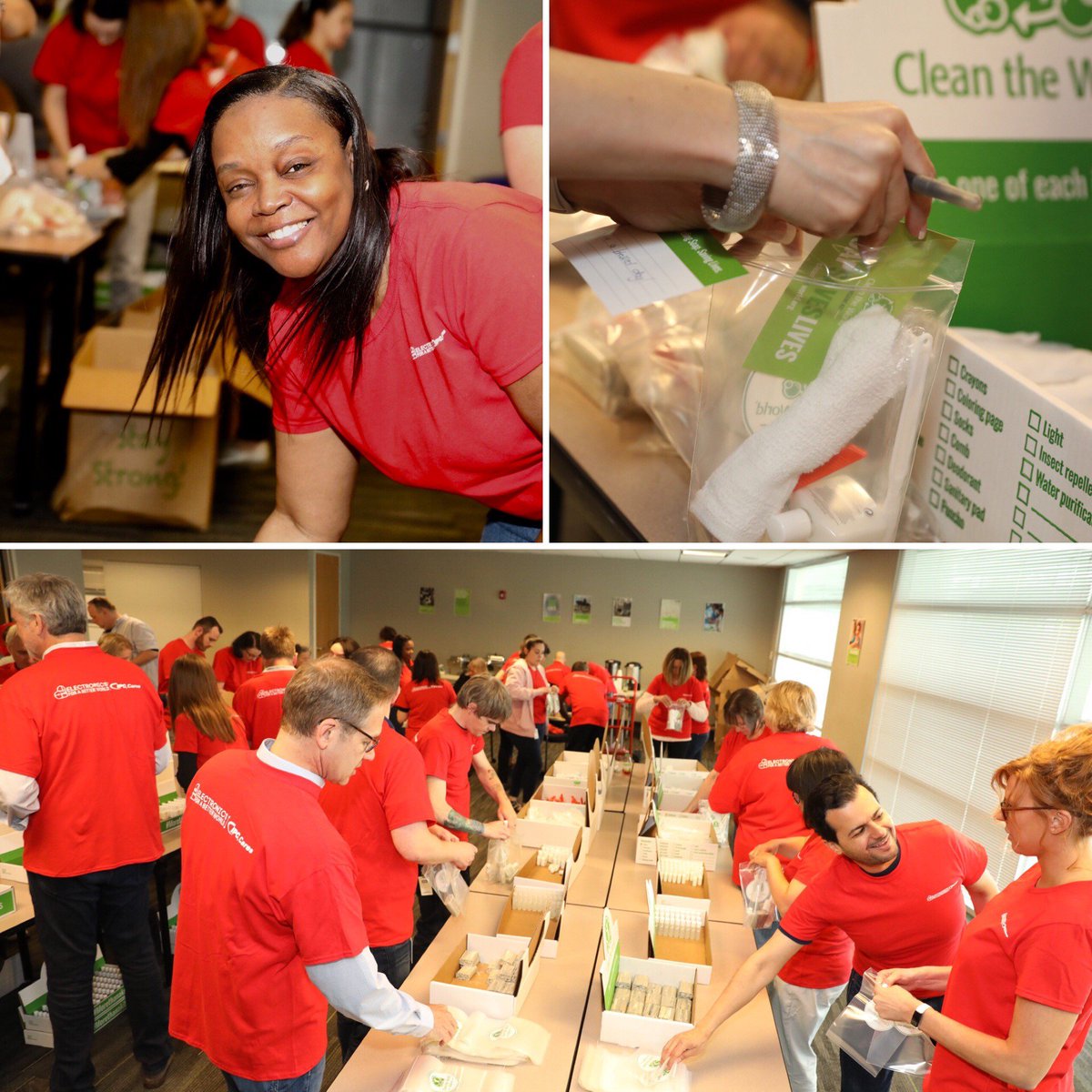 GlobalElecAssn's tweet photo. #IPCCares is underway at IPC Headquarters! We’re #givingback to @CleantheWorld, whose mission is to improve the quality of life for vulnerable communities by recycling hotel soap and bath amenities. #ElectronicsforaBetterWorld https://t.co/W5ORXo18oU