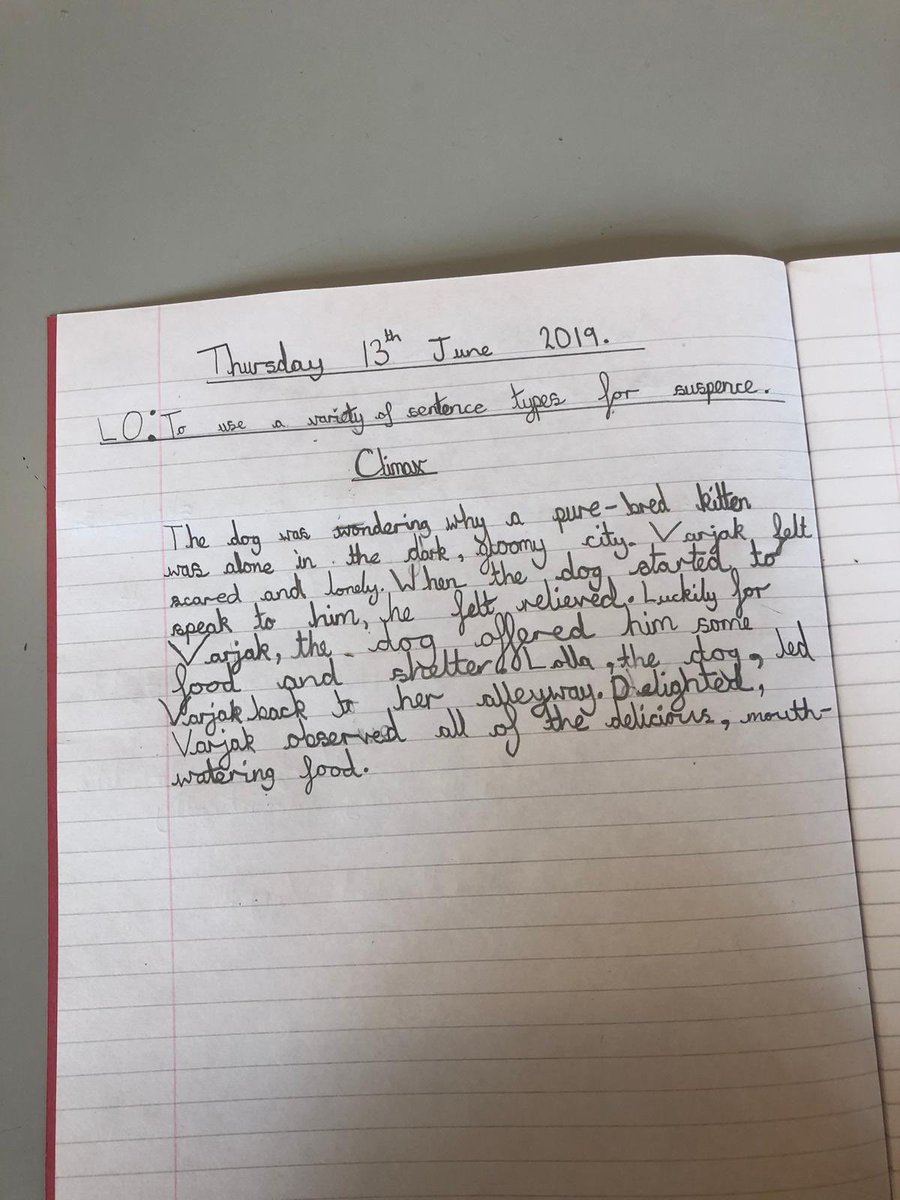 AllSoulsPrimary's tweet photo. We have begun drafting our alternative endings to Varjak Paw @whatSFSaid & we are loving it! What will happen to Varjak in the Outside?! πΎ #year4 #readingforwriting https://t.co/AUdFSseADn
