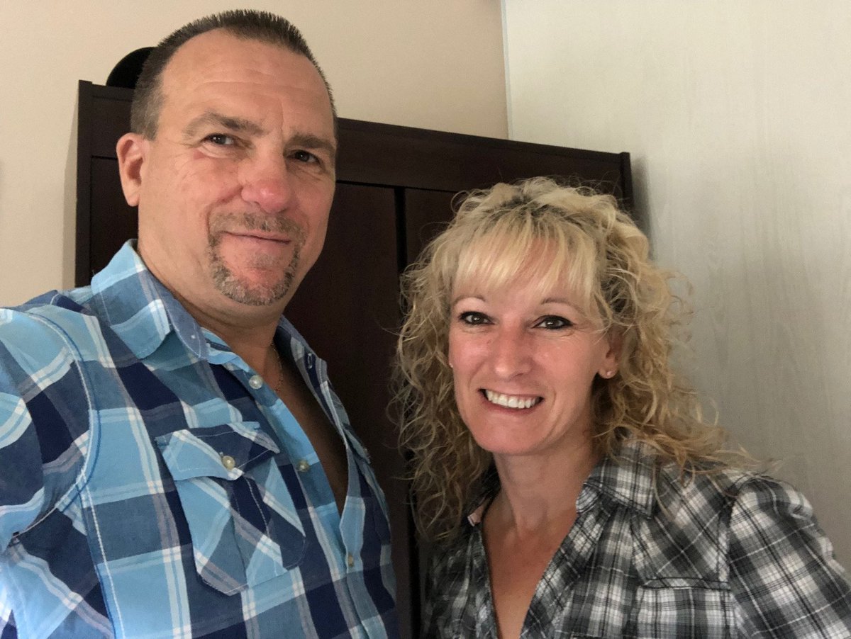 ERICatEXECUCOR's tweet photo. Francine and Joel from Execucor's Ottawa office dressed in Plaid for Dad...Fund raiser for Prostate Cancer..Execucor will donate to the fund. https://t.co/tL9b0Z2fB5