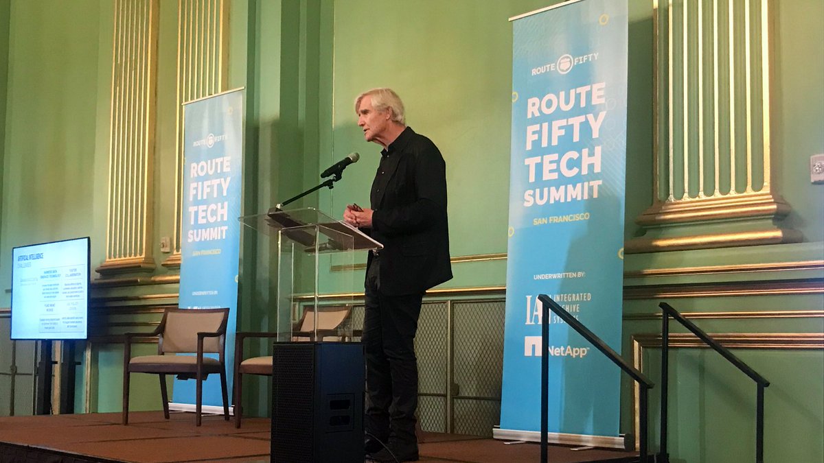 michellethong's tweet photo. “Government plays an important role in setting policy but it needs to start with an articulation of values.” @davidbeier1747 on the role of gov in managing implications of AI #RFTechSummit https://t.co/czDJNyRkMO