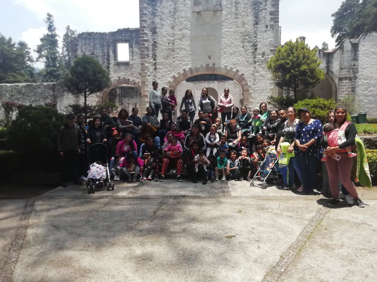 AlrescateAC's tweet photo. SEGUIMOS CON LA TAREA DE ENALTECER LOS VALORES FAMILIARES, CON ACTIVIDADES EN EL CONVENTO DEL DESIERTO DE LOS LEONES DONDE PASAMOS UN DÍA GENIAL.. MAMÁS AL RESCATE MAMÁ DE UN@ MAMÁ DE TOD@S. https://t.co/tTS2sx2ORF