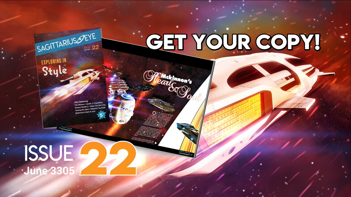 Sagittarius Eye (@sagi_magazine) on Twitter photo Commanders! Issue #22 of the Sagittarius Eye Magazine is OUT! This month we look back at Distant Worlds 2, get a taste for luxury exploration, go back in time to remember Apollo 11 and more. Read or listen to it NOW via sagittarius-eye.com <a href="/SAGi_Magazine/">Sagittarius Eye</a> <a href="/EliteDangerous/">Elite Dangerous</a> Commanders! Issue #22 of the Sagittarius Eye Magazine is OUT! This month we look back at Distant Worlds 2, get a taste for luxury exploration, go back in time to remember Apollo 11 and more. Read or listen to it NOW via sagittarius-eye.com <a href="/SAGi_Magazine/">Sagittarius Eye</a> <a href="/EliteDangerous/">Elite Dangerous</a>