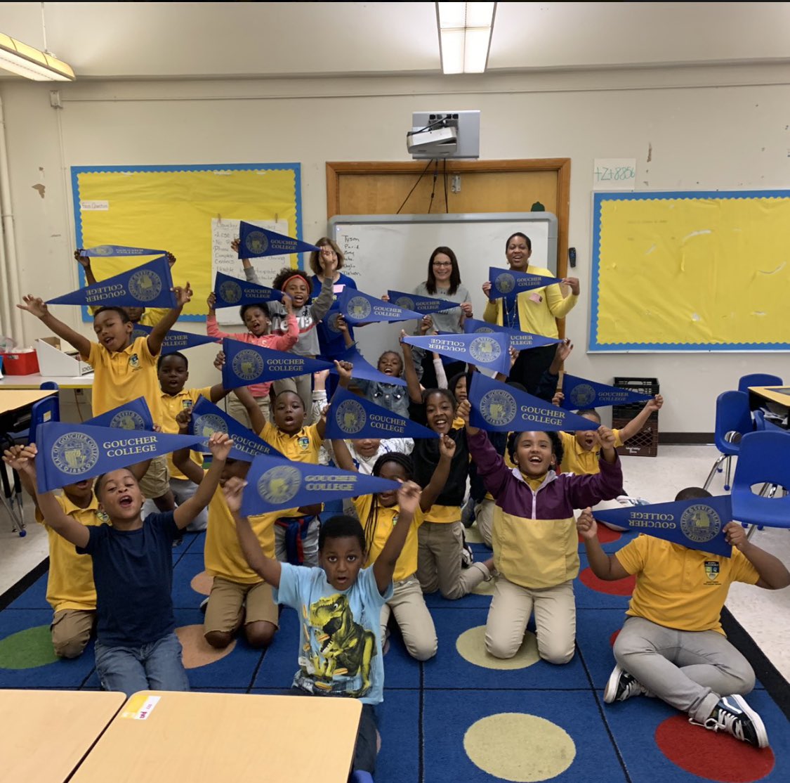 MrsKaitHolbrook's tweet image. The @gouchercollege Alum organization is the absolute best! Thank you for your continuous love for @KIPPBaltimore little gophers! @BaltCitySchools #kipp #kippbaltimore #goucher #goucheralum @bmoreedchat #BmoreEdchat #gouchercollege