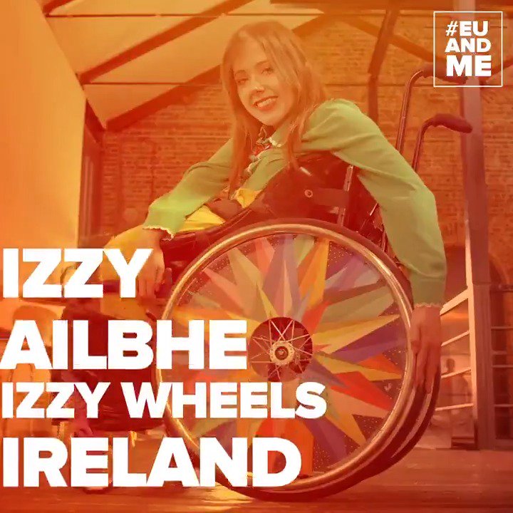 Izzy Wheels If you can’t stand up, stand out! That's the motto of Izzy