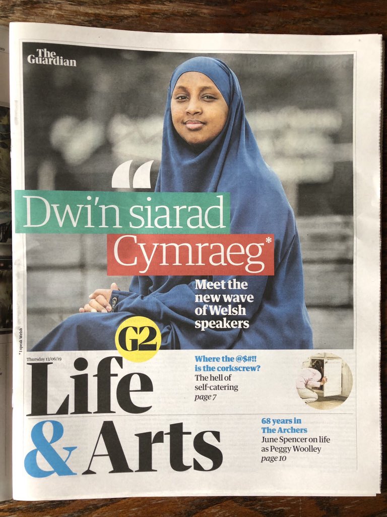 Elin James Jones (@elinjjones) on Twitter photo Mae hwn mor bwerus. This kind of coverage is incredibly powerful, and a joy to see.
Diolch am chwifio’r faner <a href="/rhiannonlucyc/">Rhiannon L Cosslett</a> Mae hwn mor bwerus. This kind of coverage is incredibly powerful, and a joy to see.
Diolch am chwifio’r faner <a href="/rhiannonlucyc/">Rhiannon L Cosslett</a>