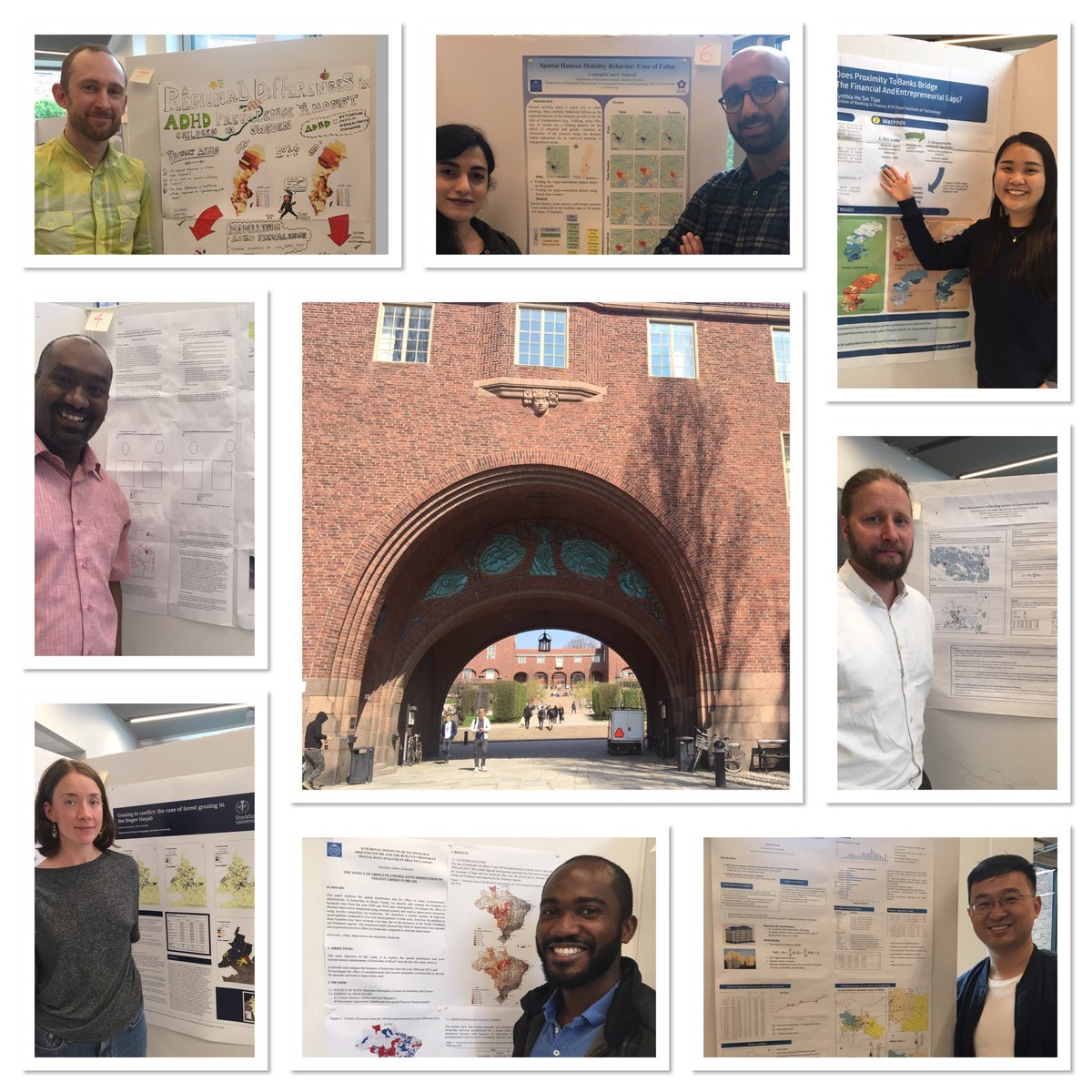 cambvace's tweet photo. These were the babies from the 2019s SDAP course. Of course, there is one missing: Mia-Maria’s baby who was born also today. Thanks teachers, students and Gavin Lewis for all support! #spatialanalys #geoda #crimestat #AXWOMAN https://t.co/YC1tA18MT8