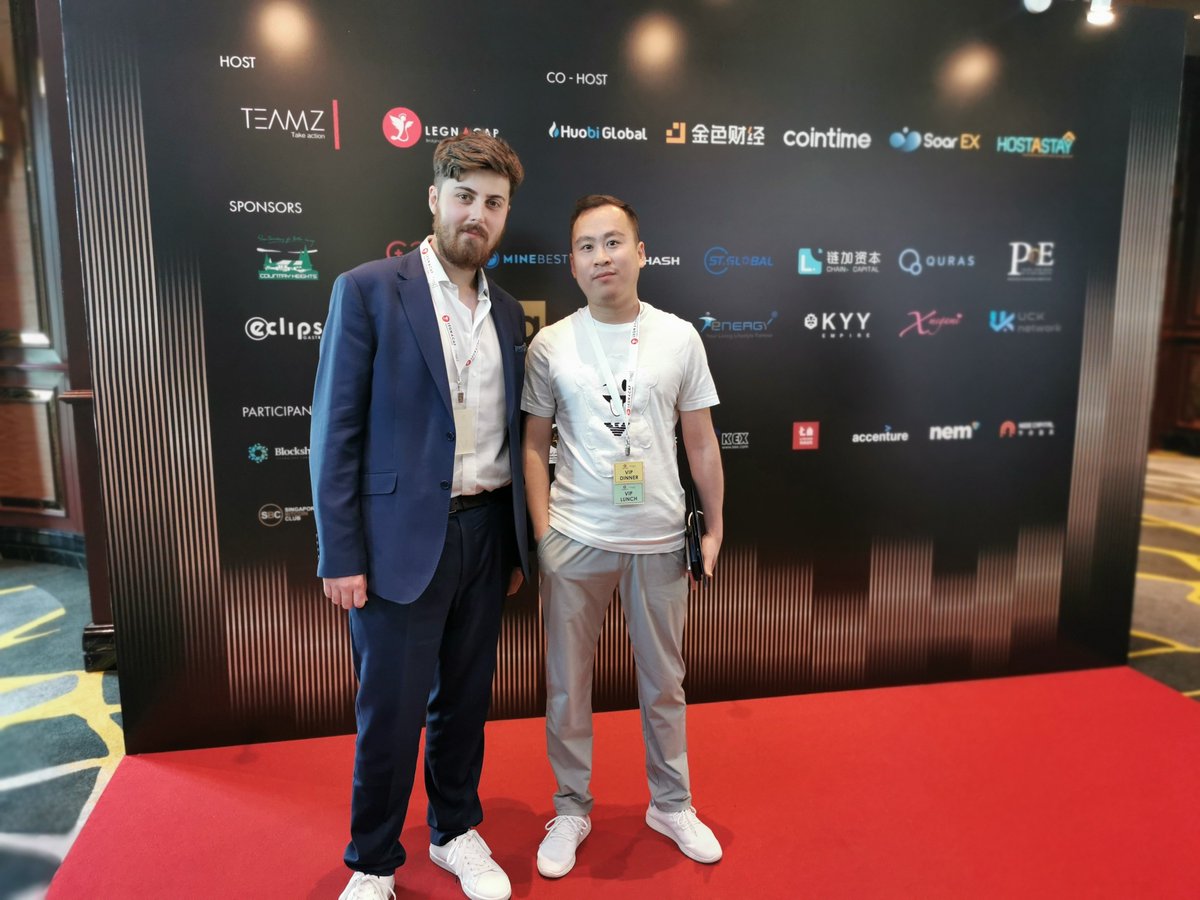 UCKNetwork's tweet photo. When guys met each other, they looked so serious😄 UCK Network Founder Morses Ma, Co-founder Leo Hu with Franklyn Richards, CEO of Litecoin Haus @FranklynCrypto . Enjoy in KL!😇 https://t.co/NOokB1KMwG