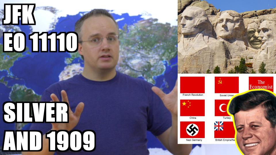 realOpenEyes's tweet photo. Video #143 Did JFK's EO 11110 declare war on the bankers? "In 1909 we lost everything"

Please share this! :0)

https://t.co/aOrin3uMlY https://t.co/cFCj2d6gv9