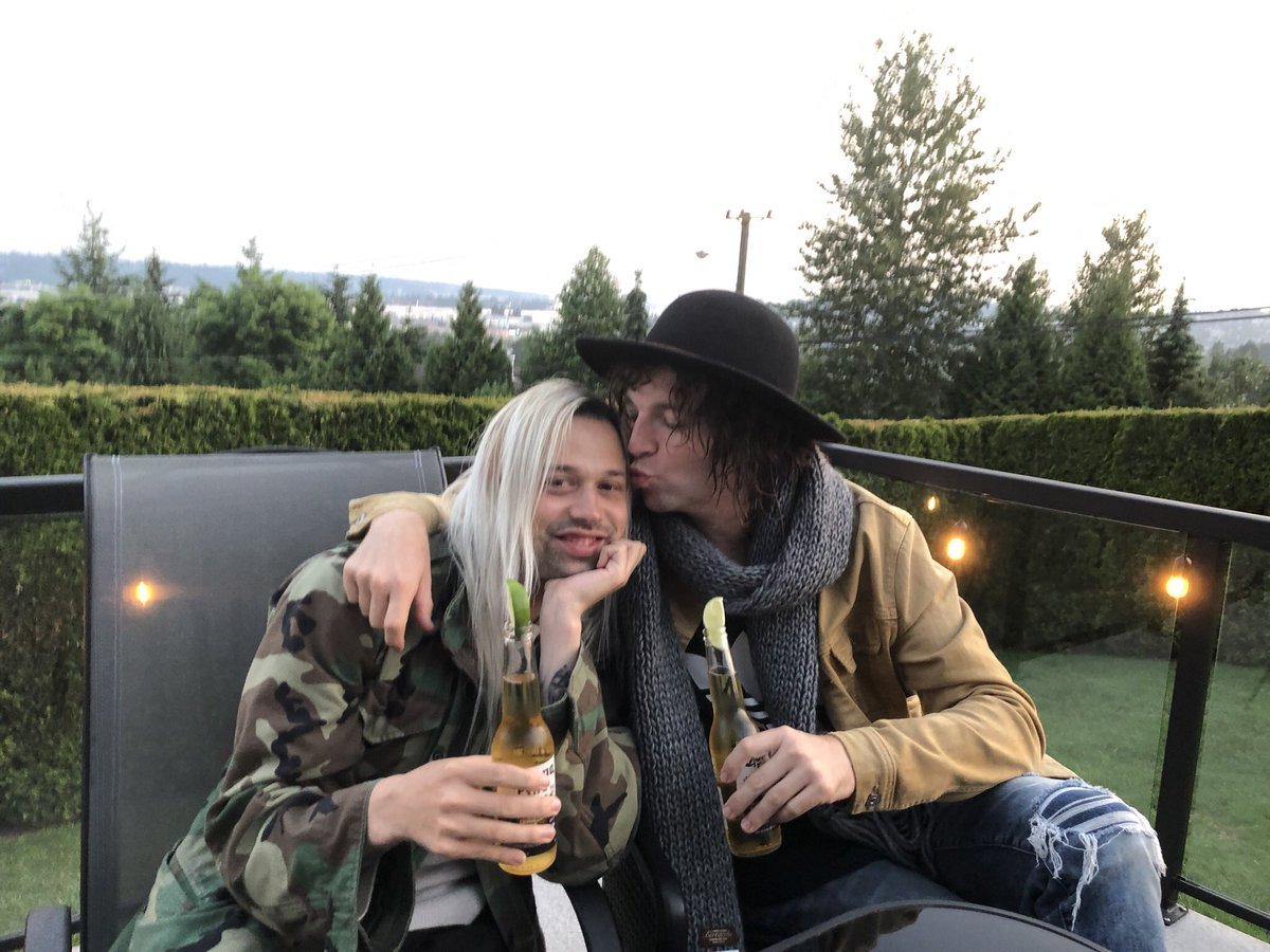 Uncle <a href="/stevebays/">Steve Bays</a> from <a href="/mountiesband/">mounties</a> came by the studio for a visit!