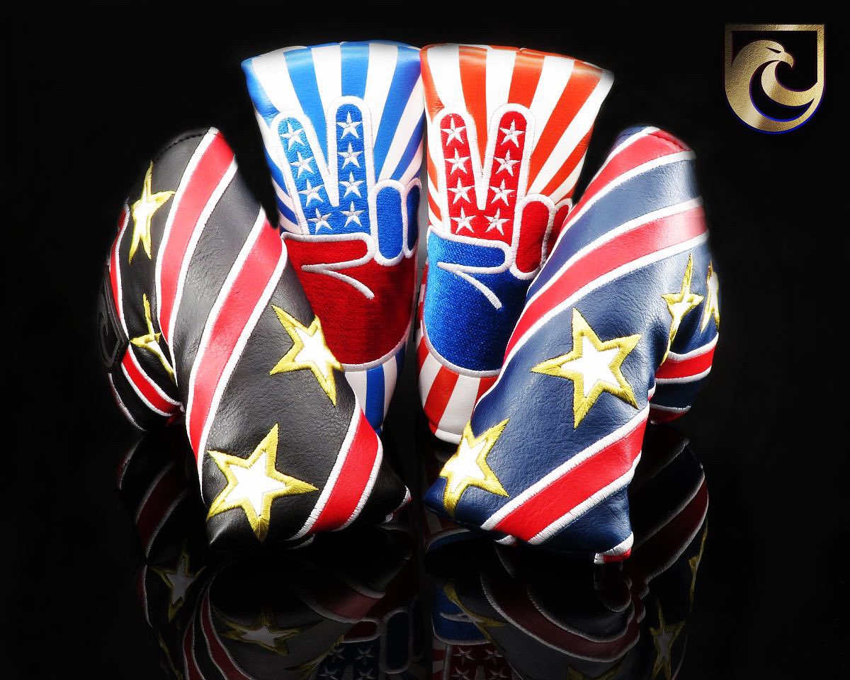 Stars &amp; Stripes and American Deuces just in time for Major #3! Only <a href="/American_Putter/">American Putter Company</a> #Golf #USOpen #PGA