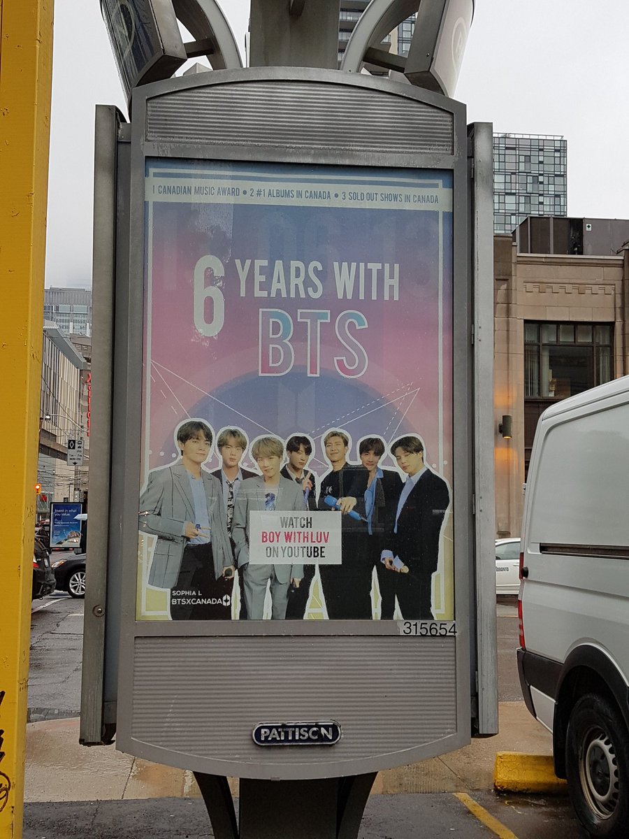 Happy 6th anniversary @BTS_twt!!!THANK YOU @BTSxCanada  #6YearsWithOurHomeBTS #6YearsWithBTS #BTSLuvFromCanada #BTSFESTA2019