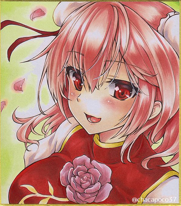 華扇ちゃん絵の息抜きに華扇ちゃん描くという欲望のまま動いてる🤤
#茨木華扇 #華扇ちゃん 