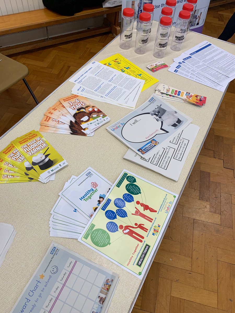 Foundation new starter session tonight at <a href="/WooldenHill/">Woolden Hill Primary</a> primary school promoting the Healthy Together School Nurse service to parents!