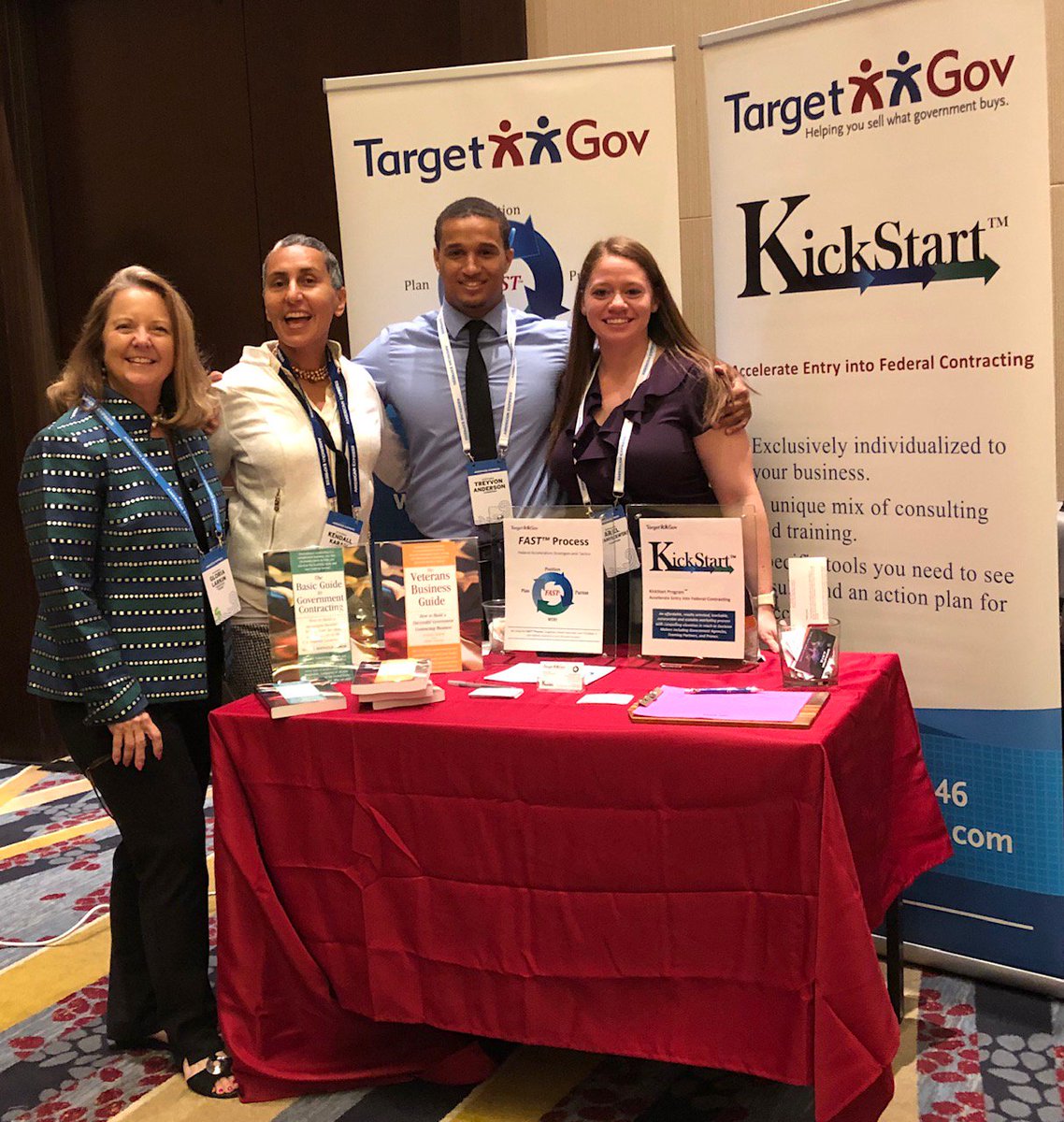 TargetGov's tweet image. The Team is having a great time at #Summitforsuccess. #AmExBusiness #ads