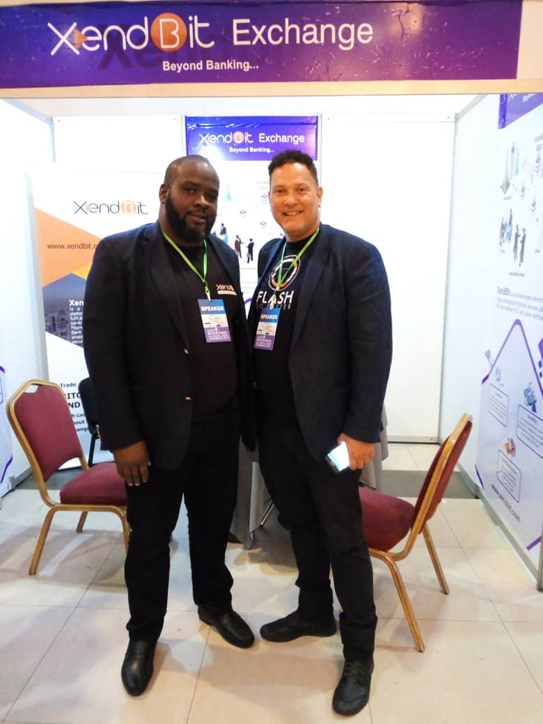 XendBit along with Ashionye Ogene of the BBC at the recent  Blockchain and AI Summit Lagos, Nigeria.
#CryptoNews #bitcoinnews #bitcoin #Ardor #Jelurida #bitcoin #dex #ICO