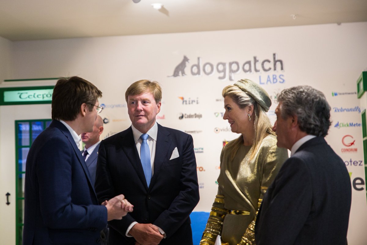 By Royal Innovation: From coding with youths, to showcasing smart cities &amp; retail innovation, to an immigration &amp; entrepreneurship roundtable. Their Majesties truly immersed themselves in @DogpatchLabs &amp; expressed their shared passion for developing true innovation.