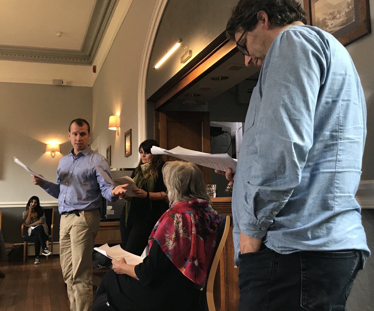 MurmurationsJ's tweet photo. What a great diffractive performance at the Bedfordshire International #SystemicSummer School! And it was followed by a brilliant presentation of Wanda Pillow "What matter matters?", which stirred a lot of interesting conversations!I hope the discussion continues @MurmurationsJ! https://t.co/ibCgQPO6CF