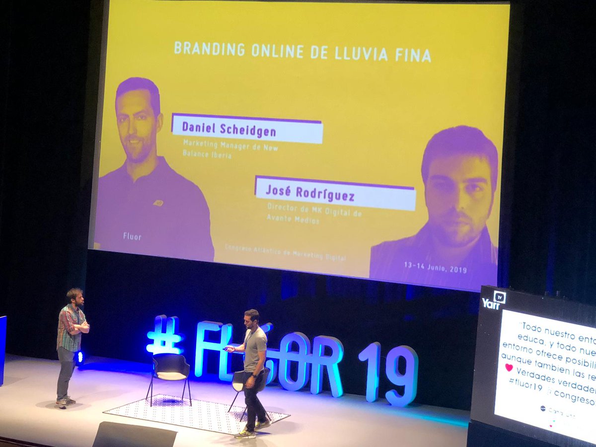 AlolaPublicidad's tweet photo. ¡Ahora la cosa va de #branding #online en #Fluor19!  🙌 ¿Con qué nos sorprenderán hoy Daniel Scheidgen Álvarez y José Rodríguez? 👇👀 https://t.co/ni9SdAelUZ