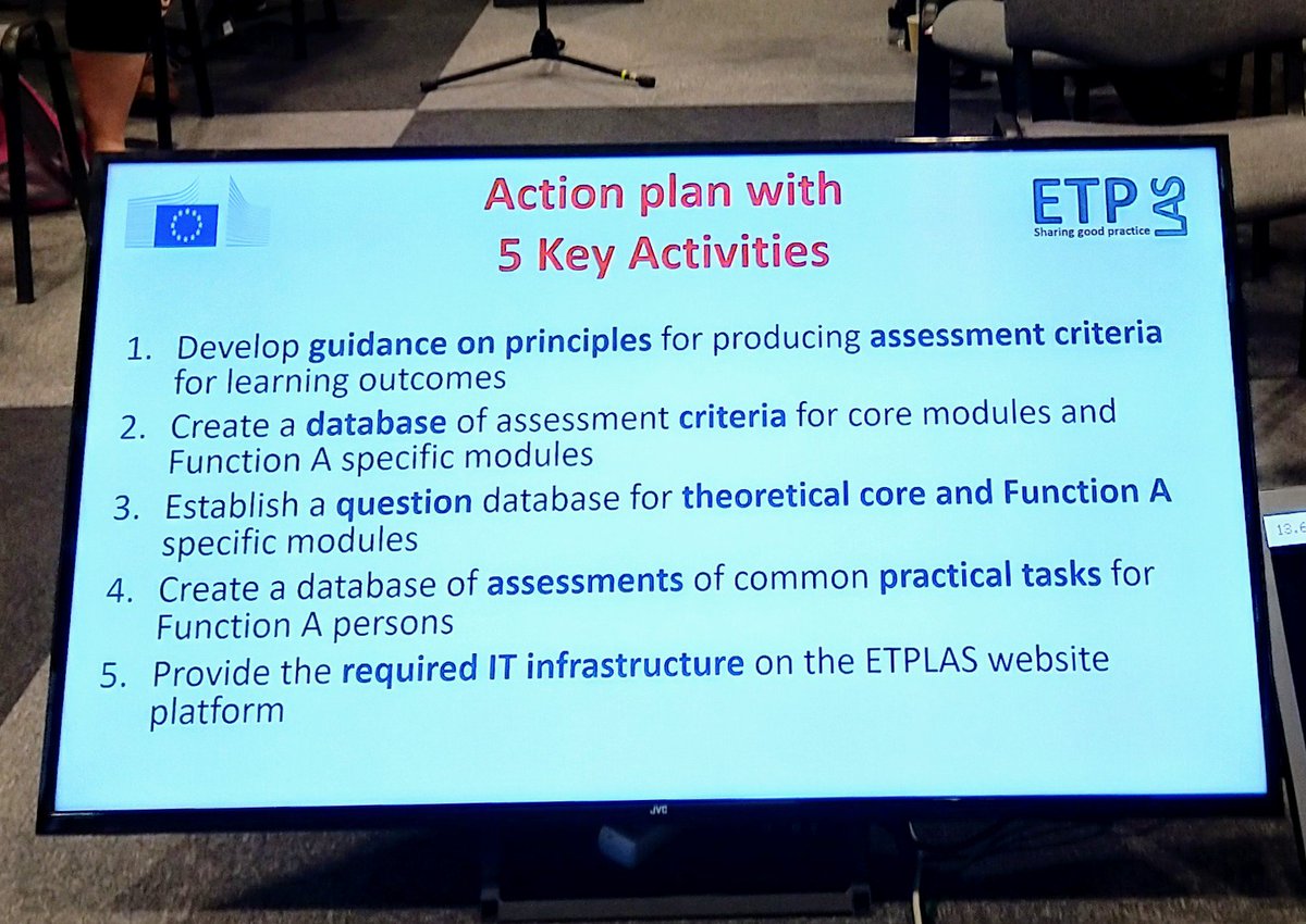 SLouhimies's tweet photo. Last day at #FELASA2019 session on #Education and #training kicked off by #AnneDominiqueDegryse from #ETPLAS presenting assessment tools to harmonise competence assessment throughout the EU - thanks to EP funding supported by @younousomarjee #3Rs #dir201063 https://t.co/yhYxTDDC0A