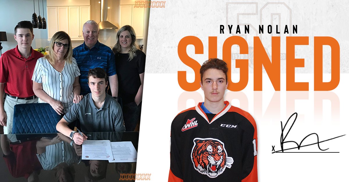 We are pleased to announce the signing of Ryan Nolan to a Standard WHL Player Agreement.
📃 bit.ly/2F7KSfs
#medhat #50yearsofTigers #WelcomeToTheJungle