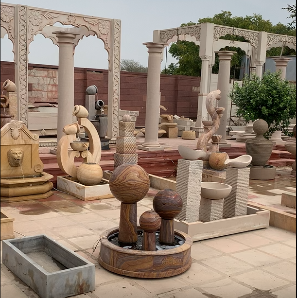 buff.ly/2F4PPFW  stone creations from Wilson Composites, columns, cornice, fountains, decorative elements  #granite #limestone