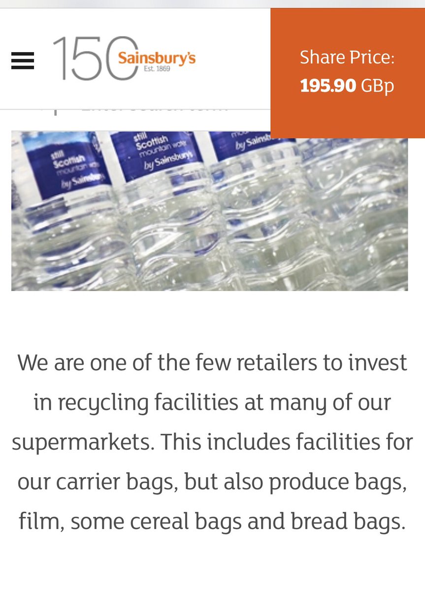 sainsbury's carrier bag recycling
