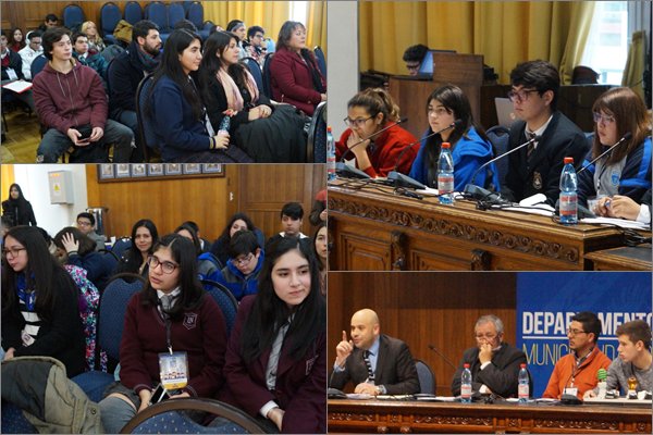 daemconcepcion's tweet photo. CUMBRE DE DEBATES: EL DIALOGO COMO FACTOR DE PROGRESO
La actividad fue organizada por el Departamento de Jóvenes del Municipio en colaboración  con los docentes del área de debate de cada establecimiento secundario participante. 
https://t.co/1xKPHCdaeA https://t.co/AqpBQEcJgp