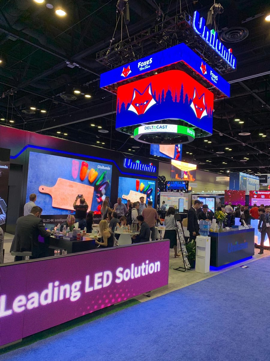 DELTACASTSPORT's tweet image. Live from #InfoComm19  ==&amp;gt; Discover our Advanced character generator for live production! ==&amp;gt; DELTA-cg developed by #DELTACAST. It's running on the @unilumingroup  BOOTH #2271! Make a stop there or at our booth #4343