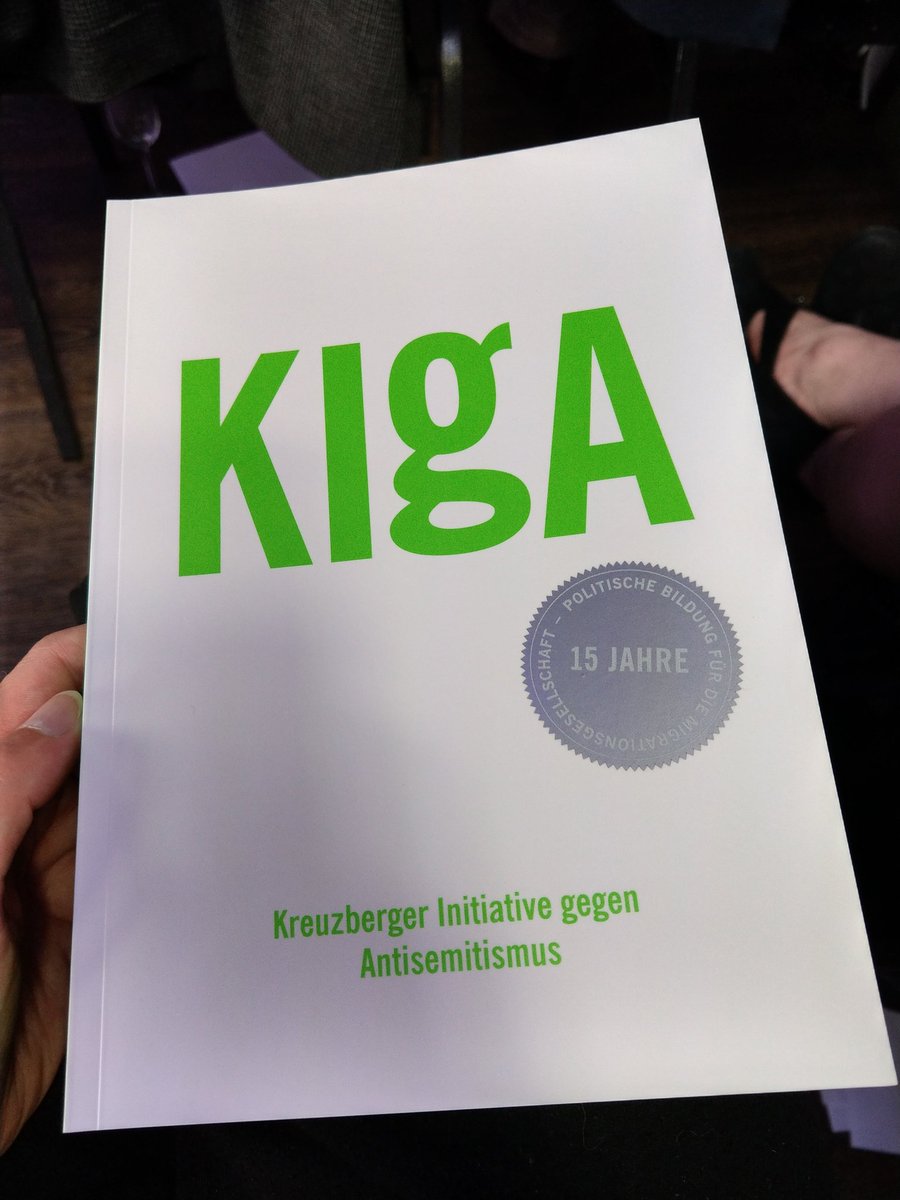 "<a href="/KIgA_eV/">KIgA e.V.</a> hat Antisemitismus unter Migranten öffentlich gemacht. Dazu gehörte damals viel Mut - und heute auch." Dr. Josef Schuster, Präsident des <a href="/ZentralratJuden/">Zentralrat der Juden in Deutschland</a> zum 15. Jubiläum der KIgA