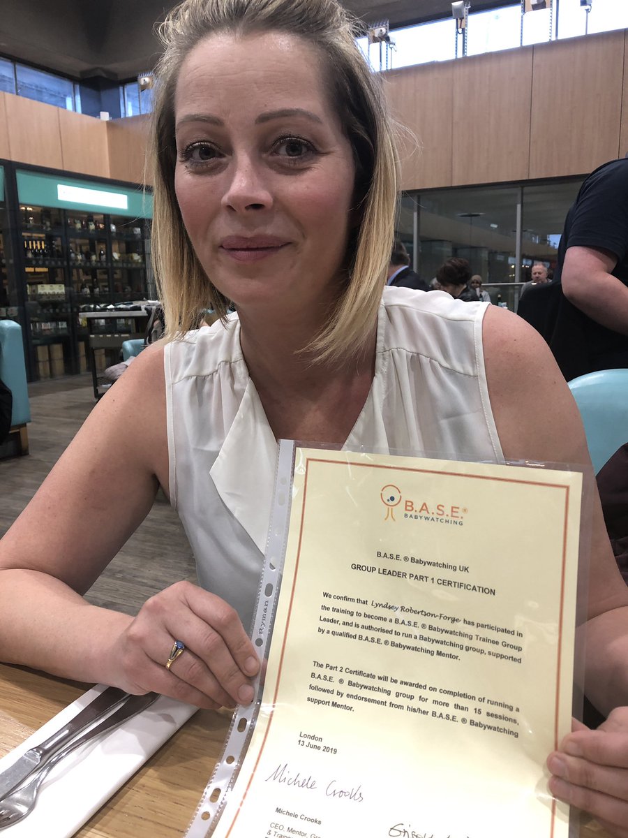 probert_c's tweet photo. An inspirational, informative and emotional day being trained as BASE Babywatching group leaders for implementation @Lancot_Academy. #attachmentaware #traumainformed #powerofhumanconnection https://t.co/0R8L3WvDMr