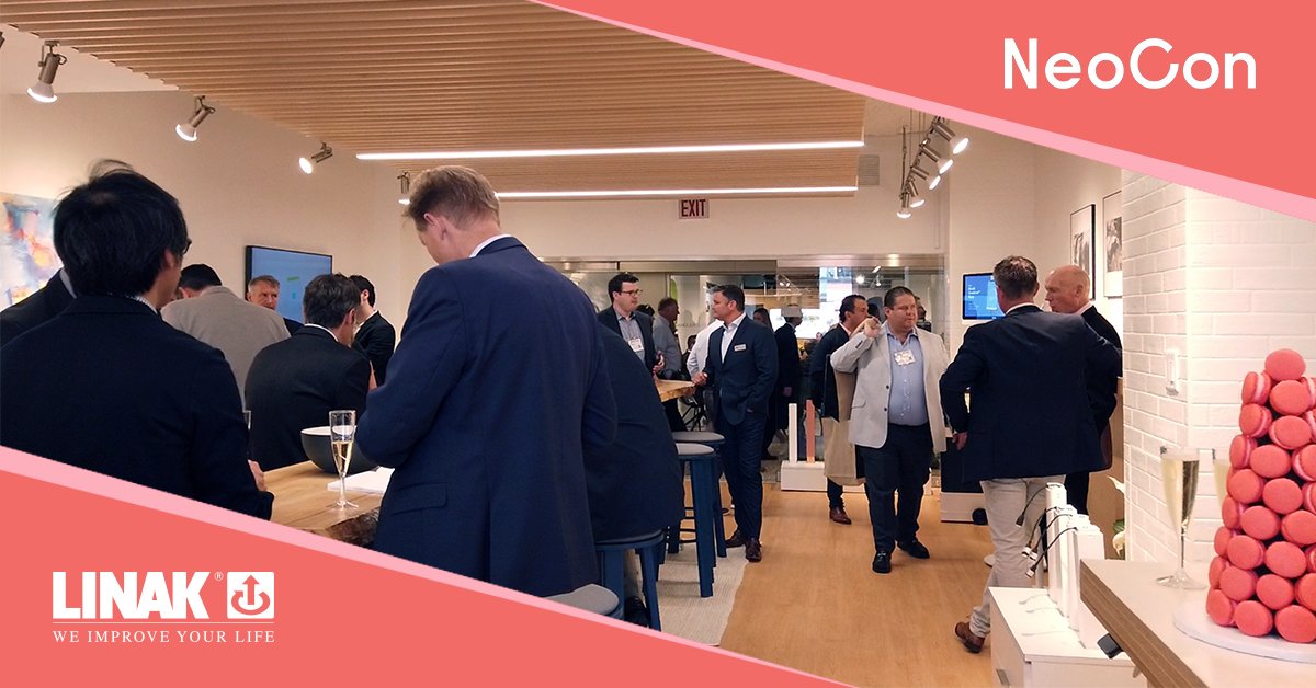 We had a great week in Chicago for #NeoCon2019. Hopefully, you got the chance to stop by our showroom and see how LINAK is making unique a standard for our customers.

Stay tuned for more highlights from the Merchandise Mart...