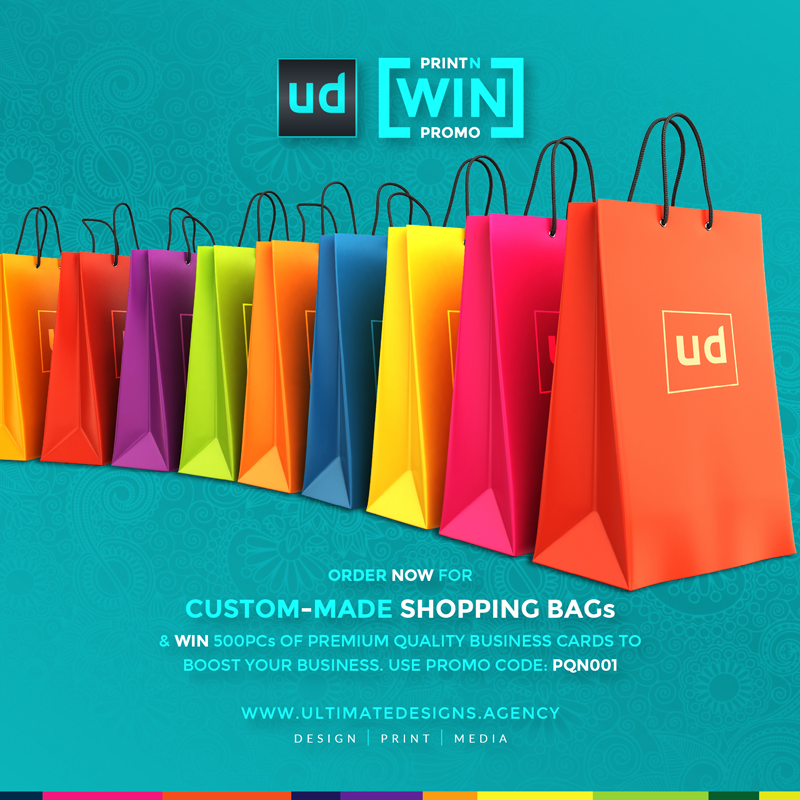 Udesigns_Agency's tweet photo. PRINT-N-WIN PROMO
Branded shopping bags; the perfect way to promote your store. Take advantage of our PRINT-N-WIN promotion using PROMO CODE: PQN001 ..and get your #FREE Quotation here: https://t.co/1QaAN2lLKr
For more: Call/WhatsApp: (+256) 392 566688. Mobile: (+256) 702 526839 https://t.co/LxPegb9Do5