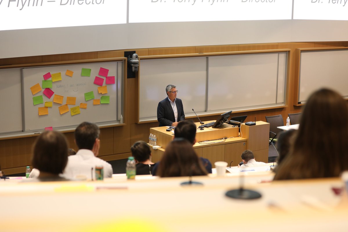 TAHSN_CommsDay's tweet photo. We're grateful to have the support of Dr. Terry Flynn (@TerryFlynn) from the @McMasterMCM program. Thank you! #TAHSN2019 https://t.co/WuVY89re4I