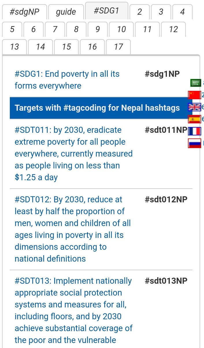 SoCapNepal's tweet photo. #tagcoding for Nepal : #NPlgu for localization; #sdg1NP, #sdg2NP, #sdg3NP, #sdg4NP, #sdg5NP, #sdg6NP, #sdg7NP, #sdg8NP, #sdg9NP, #sdg10NP, #sdg11NP, #sdg12NP, #sdg13NP, #sdg14NP, #sdg15NP, #sdg16NP, #sdg17NP for the #SDGs https://t.co/ibK76lN1gQ https://t.co/35eTWxwEoC