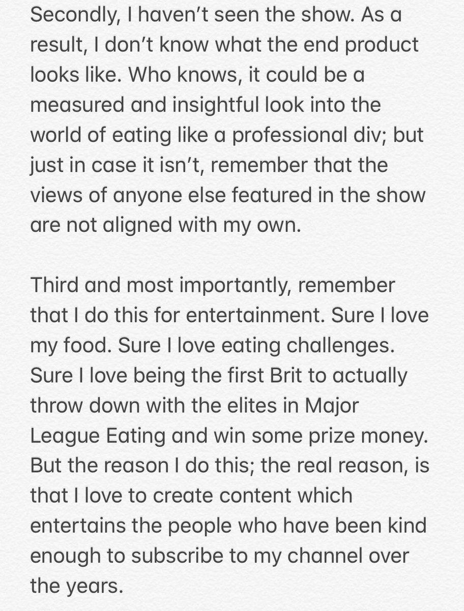 beardmeatsfood's tweet image. A lot of the British contingent know that they’re getting a double dose tonight...Pt.2 of the New Orleans mini-series goes up at 7pm BST, then I’m on TV on Channel 4 at 9pm.

Since I haven’t seen the show and don’t know how much I will see, here’s a quick statement about it...