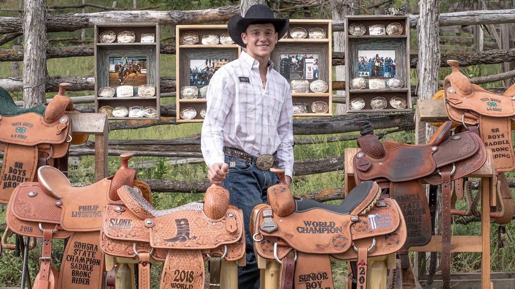 <a href="/CashWilson6/">Cash Wilson</a> of Wall, SD is one of the great young athletes in South Dakota. He’s especially successful in the sport he loves most, Rodeo.

Next year, Cash Wilson will continue his rodeo career for <a href="/wyoathletics/">Wyoming Athletics</a>.

🎥: youtu.be/bGqXObpE8nM