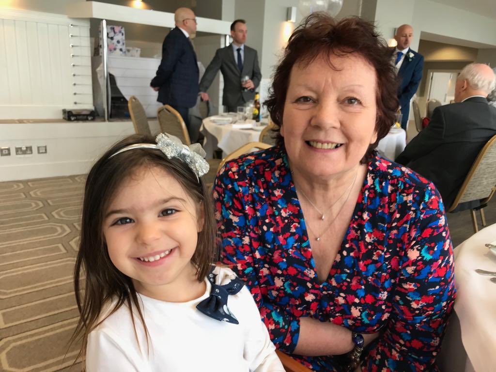 Just_keira's tweet photo. Yesterday my little girl turned 3. Tomorrow I’m taking her to see her nan for maybe the last time. My funny, feisty, brave mum has fought dementia for around 5 years now and it’s finally getting the better of her. If you’ve got one, give your mum (or dad) a call. https://t.co/5JKk9qU4iq